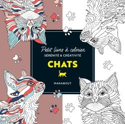 PETIT LIVRE A COLORIER : CHATS - COLLECTIF - MARABOUT