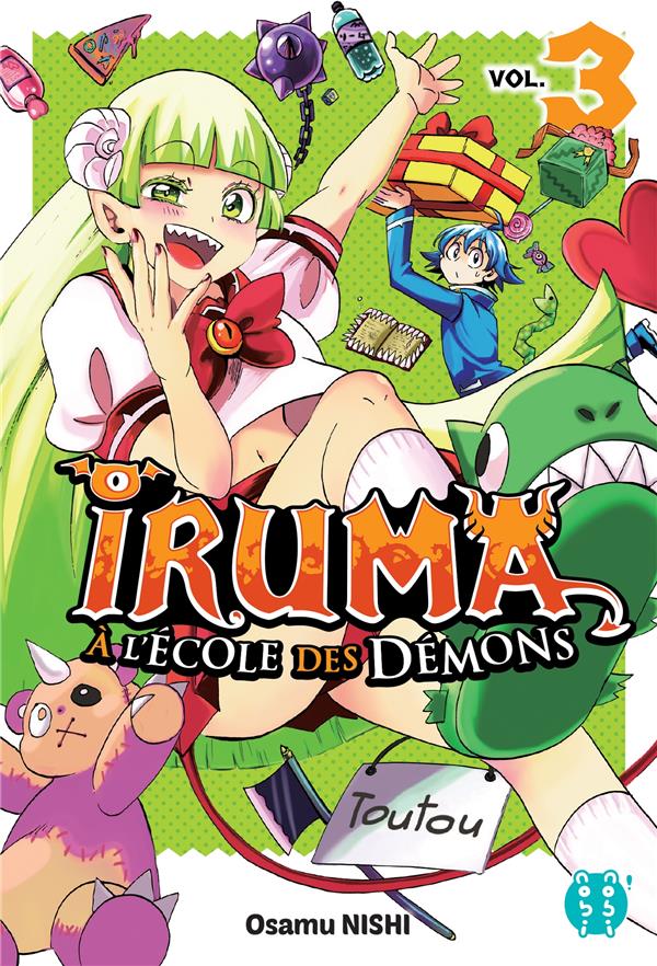 IRUMA A L'ECOLE DES DEMONS TOME 3 - NISHI OSAMU - NOBI NOBI