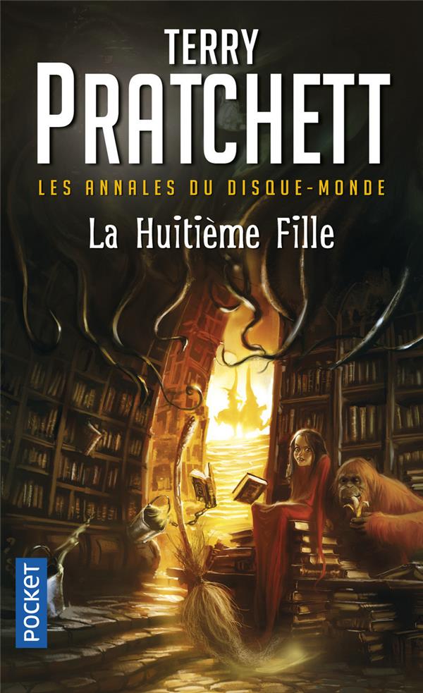 LES ANNALES DU DISQUE-MONDE TOME 3 : LA HUITIEME FILLE - PRATCHETT/SIMONETTI - POCKET