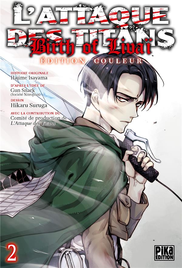 L'ATTAQUE DES TITANS - BIRTH OF LIVAI TOME 2 - SURUGA/SNARK/ISAYAMA - PIKA