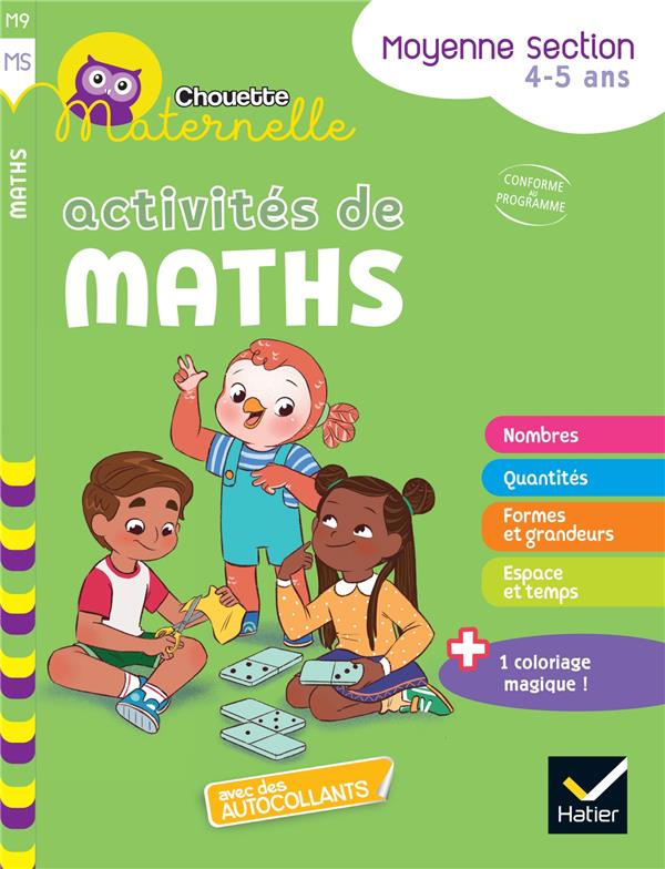 CHOUETTE ENTRAINEMENT : ACTIVITES DE MATHS  -  MS - DOUTREMEPUICH - HATIER SCOLAIRE