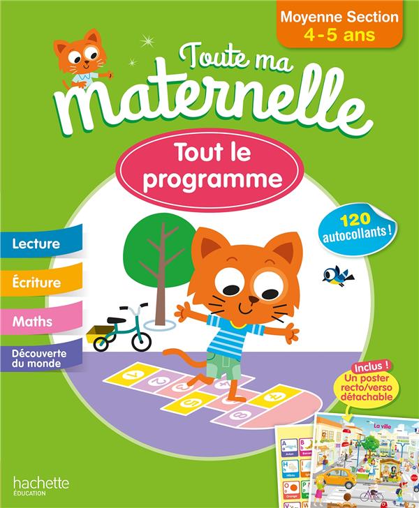 TOUTE MA MATERNELLE : MS  -  TOUT LE PROGRAMME - MORIZE PATRICK - HACHETTE