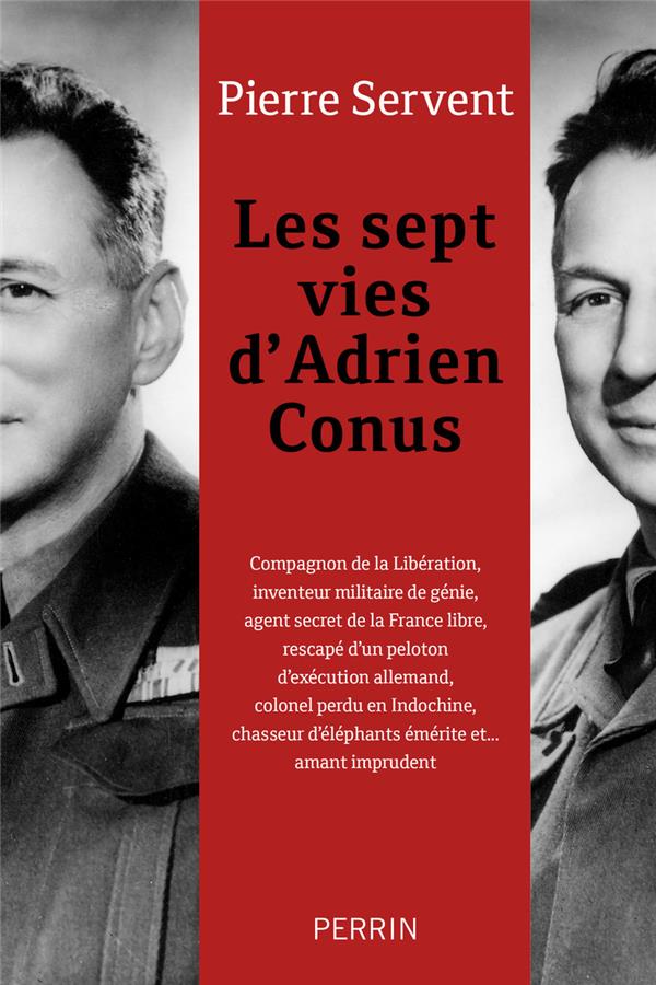 LES SEPT VIES D'ADRIEN CONUS - SERVENT PIERRE - PERRIN