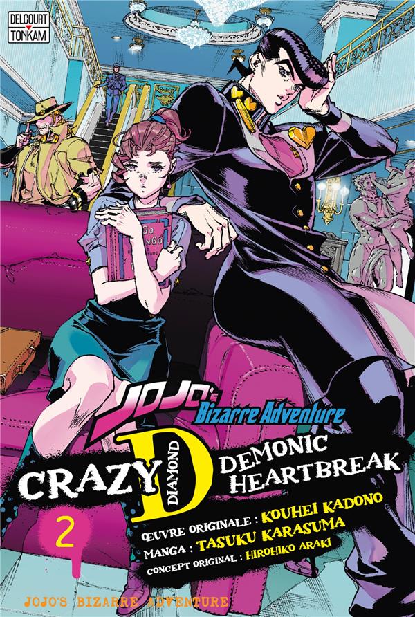 JOJO'S BIZARRE ADVENTURE : CRAZY D DEMONIC HEARTBREAK TOME 2 - KADONO/ARAKI - DELCOURT