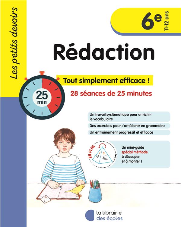 LES PETITS DEVOIRS : REDACTION : 6E (EDITION 2024) - DECKER PERRINE - ECOLES PARIS