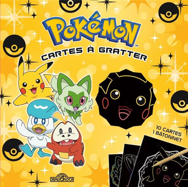 POKEMON : CARTES A GRATTER - THE POKEMON COMPANY - NC