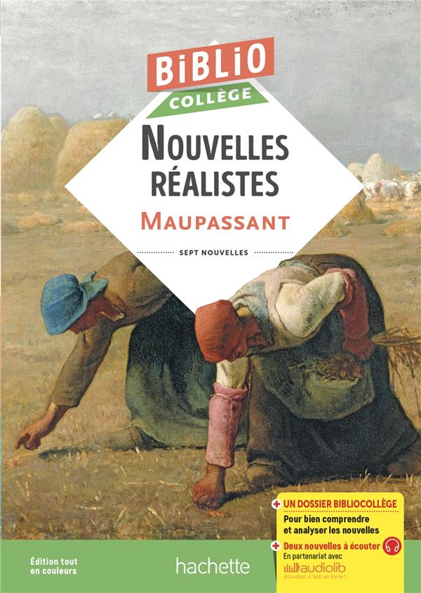 NOUVELLES REALISTES - MAUPASSANT/GOMY - HACHETTE