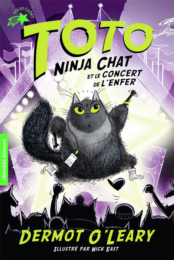 TOTO NINJA CHAT ET LE CONCERT DE L'ENFER - O-LEARY/EAST - GALLIMARD