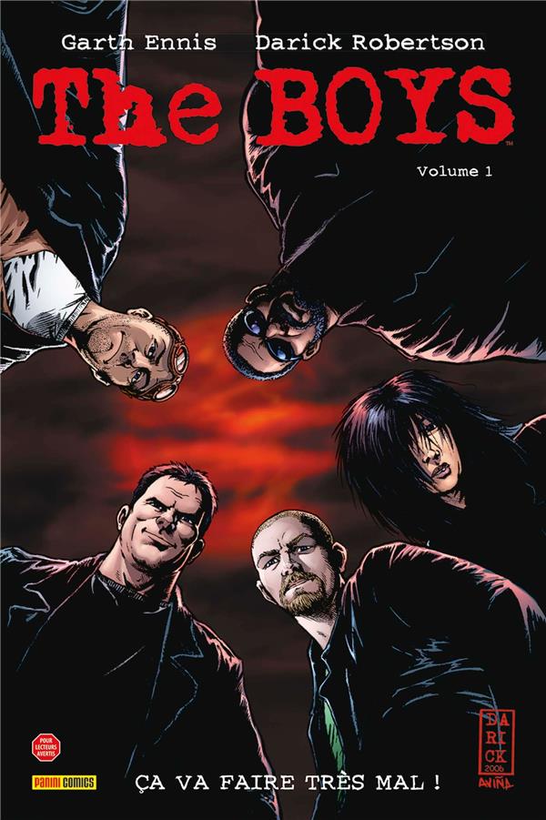 THE BOYS T01 - CA VA FAIRE TRES MAL ! - ENNIS-G+ROBERTSON-D - Panini comics