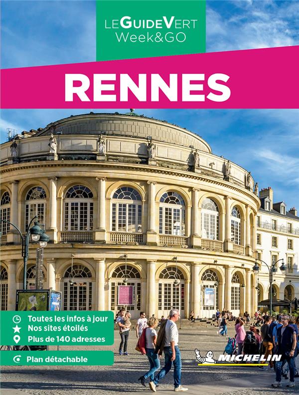 LE GUIDE VERT WEEKetGO : RENNES (EDITION 2024) - XXX - MICHELIN