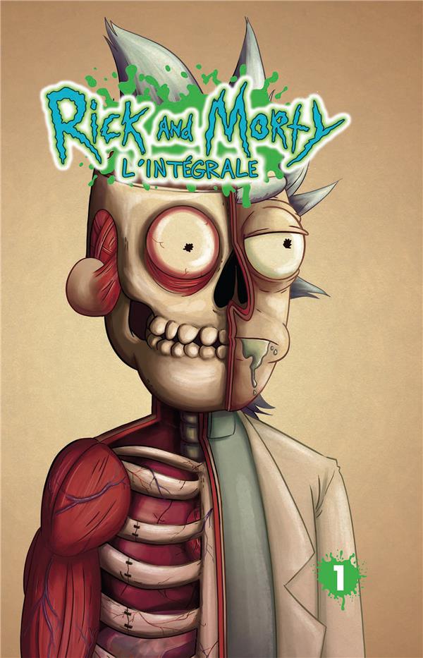 RICK AND MORTY : INTEGRALE VOL.1 - GORMAN/ELLERBY - HI COMICS