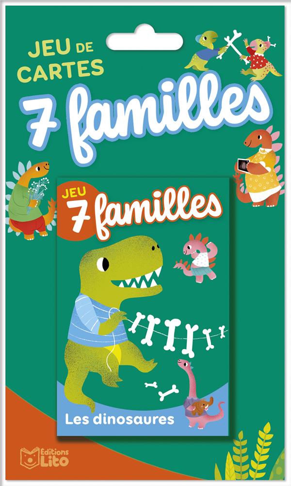 JEUX DE 7 FAMILLES : LES DINOSAURES - XXX - NC