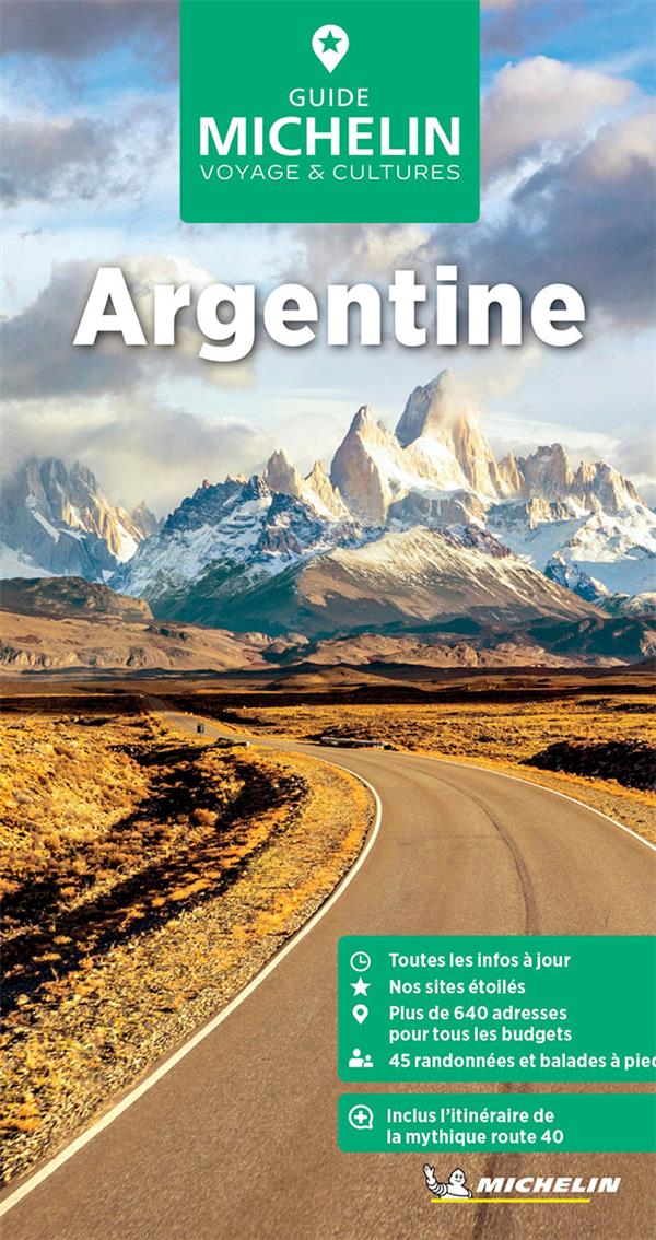 GUIDES VERTS MONDE - GUIDE VERT ARGENTINE - XXX - MICHELIN