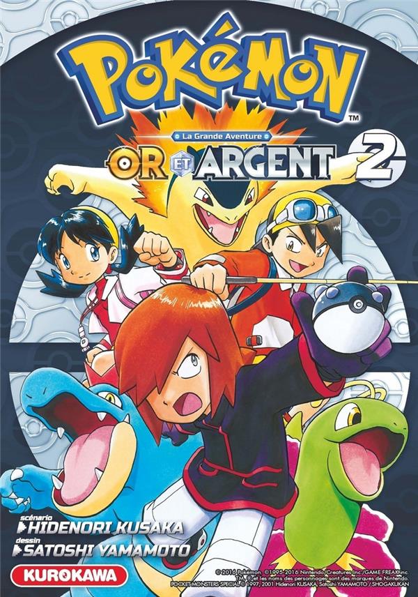 POKEMON  -  LA GRANDE AVENTURE - OR ET ARGENT TOME 2 - KUSAKA/YAMAMOTO - Kurokawa