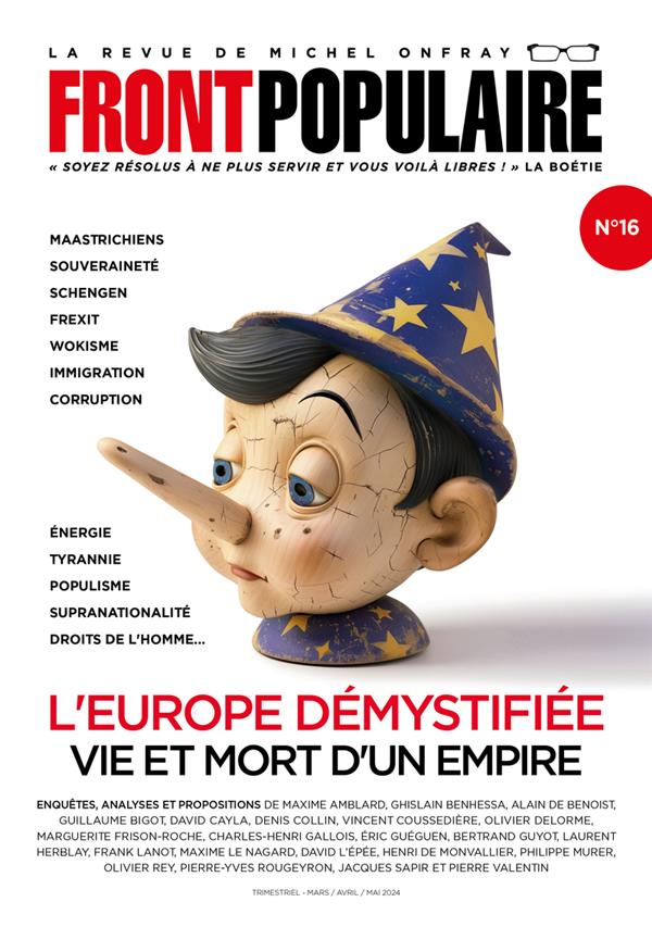 FRONT POPULAIRE N.16 - ONFRAY MICHEL - NC