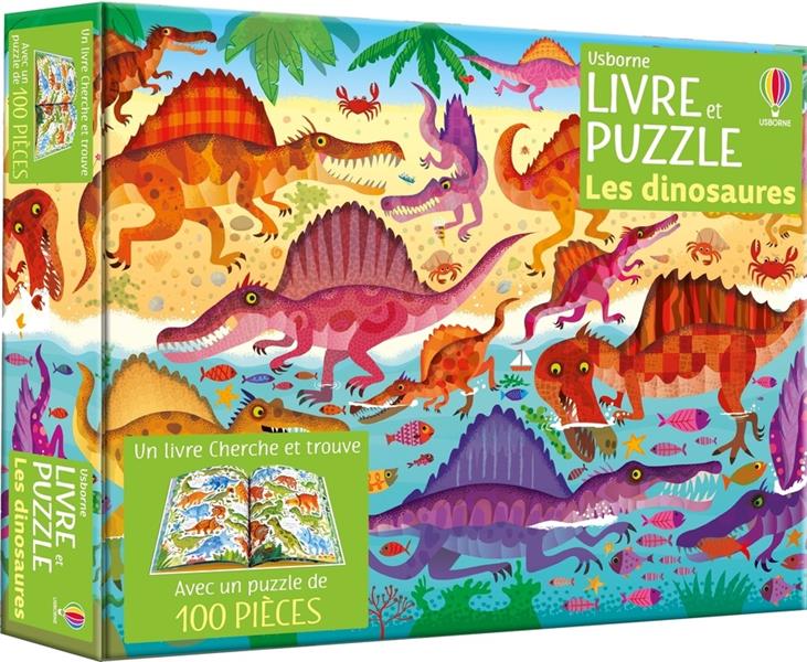 LIVRE ET PUZZLE : LES DINOSAURES - LUCAS GARETH - NC