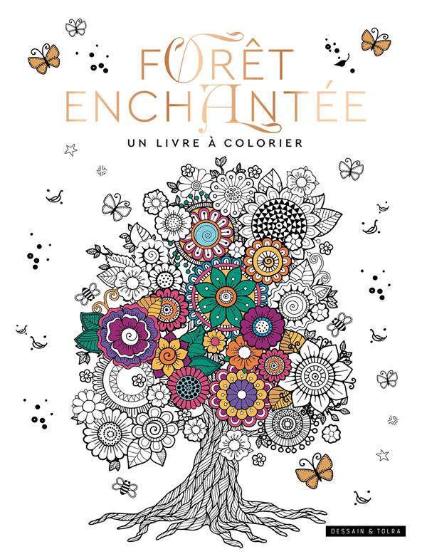 FORET ENCHANTEE : UN LIVRE A COLORIER - XXX - NC