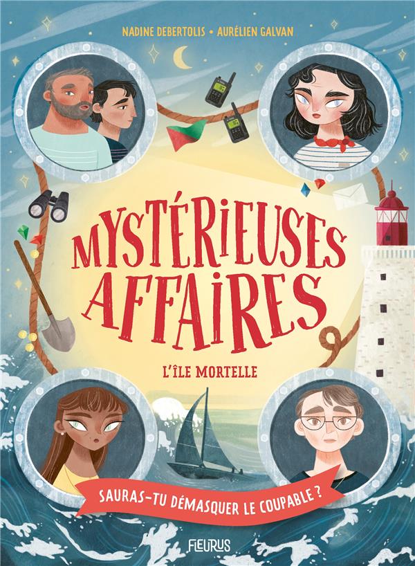 MYSTERIEUSES AFFAIRES : L'ILE MORTELLE - DEBERTOLIS/GALVAN - FLEURUS