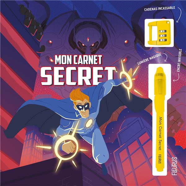 MON CARNET SECRET : SPUER-HEROS - RIX NICOLAS - NC