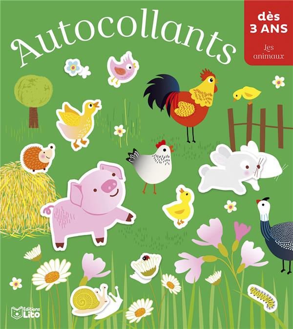 AUTOCOLLANTS : LES ANIMAUX - XXX - LITO AUTOCOLLANTS : LES ANIMAUX - XXX - LITO