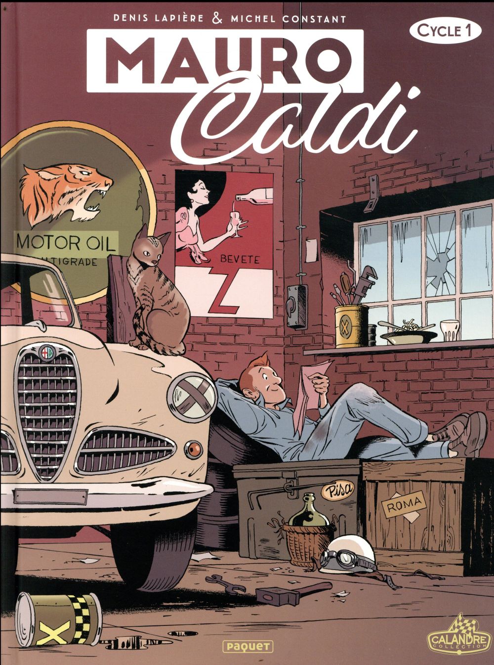 MAURO CALDI : INTEGRALE VOL.1 : TOMES 1 A 3 - CONSTANT/LAPIERE - PAQUET