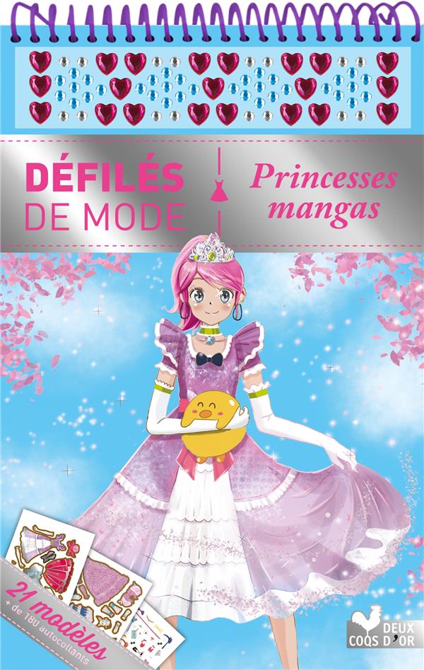 DEFILES DE MODE : PRINCESSES MANGAS - JINDOROW JINDOROW - HACHETTE