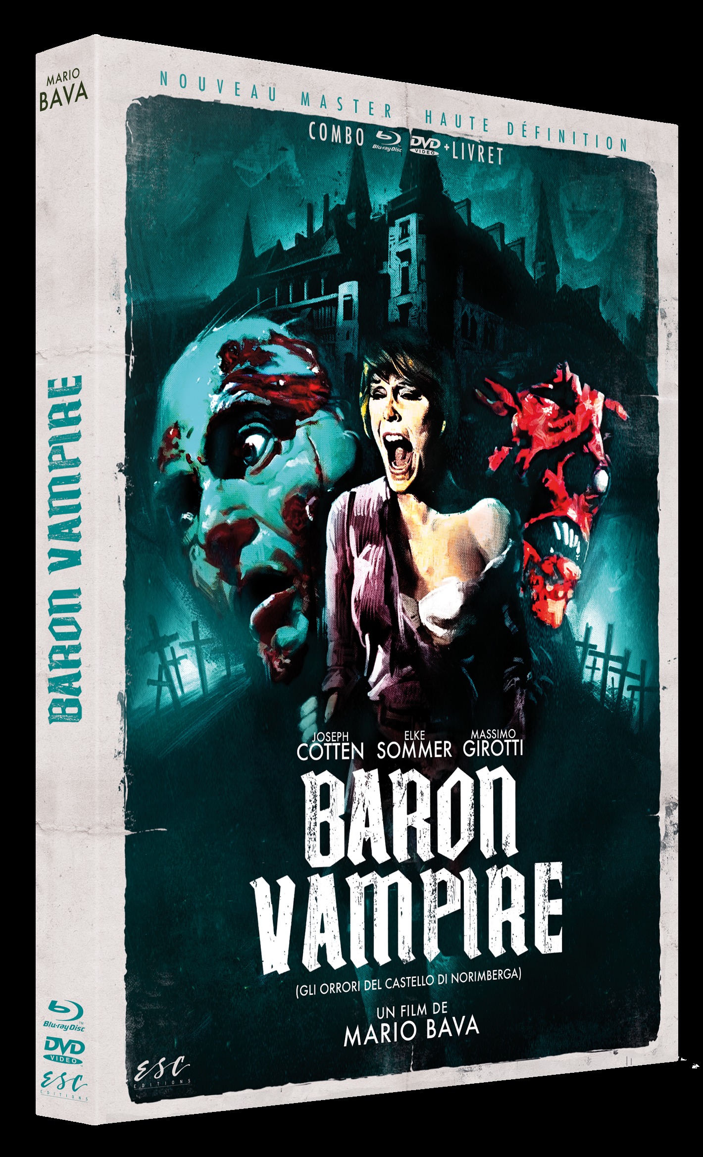 BARON VAMPIRE (BARON BLOOD) - DVD + BRD -  BAVA - ESC EDITIONS