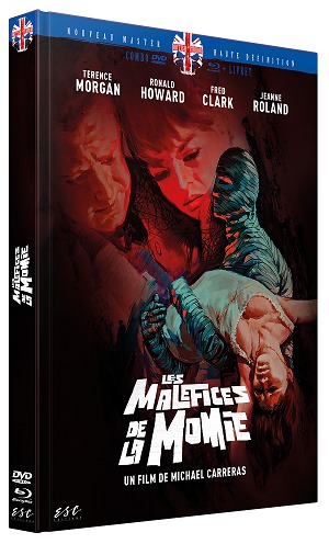 MALEFICES DE LA MOMIE (LES) - DVD + BRD -  CARRERAS - ESC EDITIONS