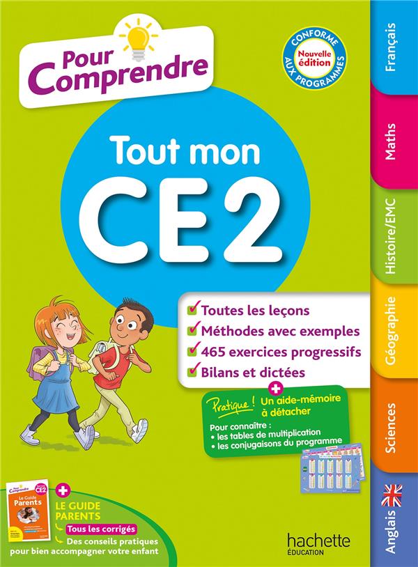 POUR COMPRENDRE : TOUT MON CE2 - ALLISY/BODEAU/DACHET - HACHETTE