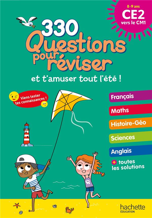 QUESTIONS POUR REVISER - DU CE2 AU CM1 - CAHIER DE VACANCES 2024 - LECREUX/ROUX DE LUZE - HACHETTE