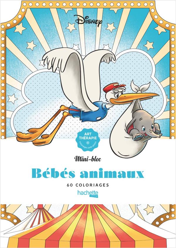 ART-THERAPIE  -  MINI-BLOC : BEBES ANIMAUX - COLLECTIF - HACHETTE