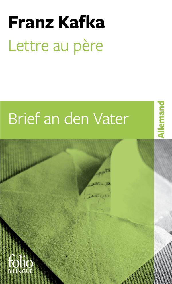 LETTRE AU PERE / BRIEF AN DEN VATER - KAFKA/LEFEBVRE - GALLIMARD