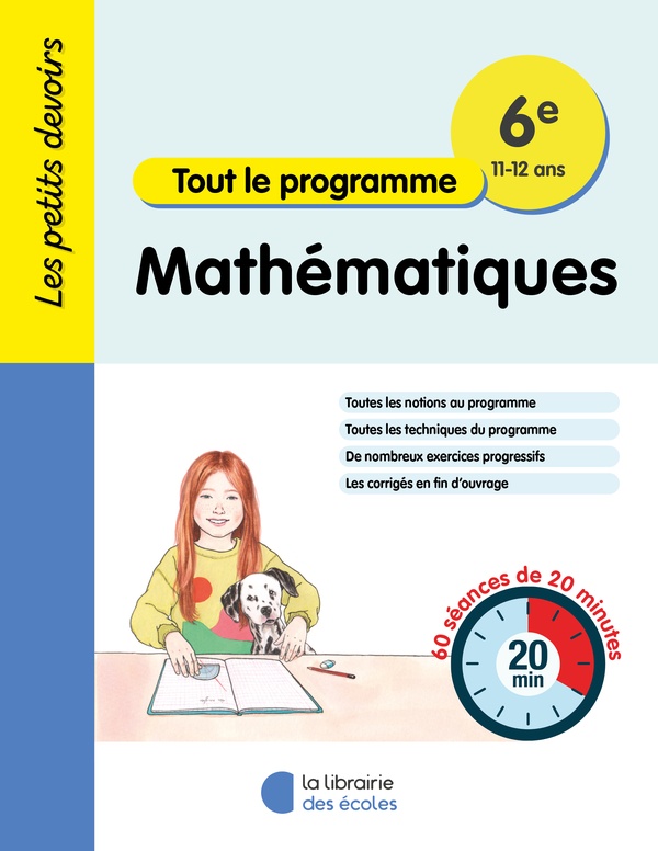 LES PETITS DEVOIRS : MATHEMATIQUES  -  6E - HOUKARI MOHAMED - ECOLES PARIS