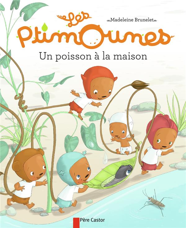 LES PTIMOUNES  -  UN POISSON A LA MAISON - BRUNELET MADELEINE - Père Castor-Flammarion