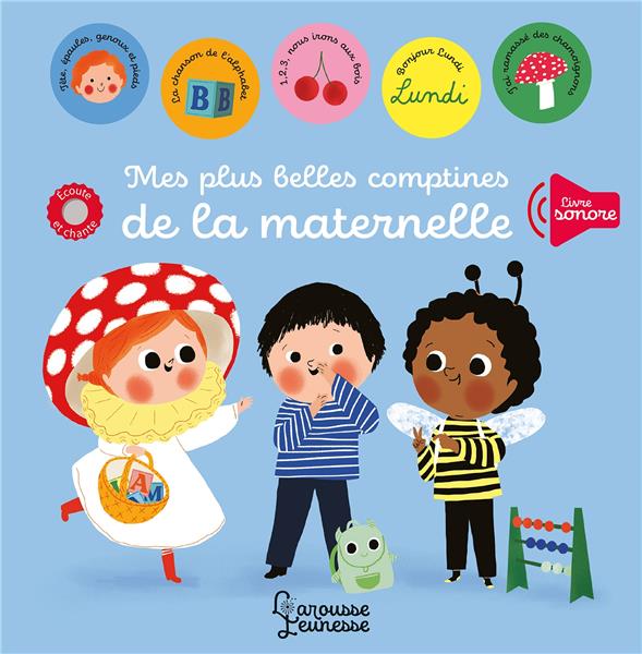 MES PLUS BELLES COMPTINES DE LA MATERNELLE - PARUIT MARIE - LAROUSSE