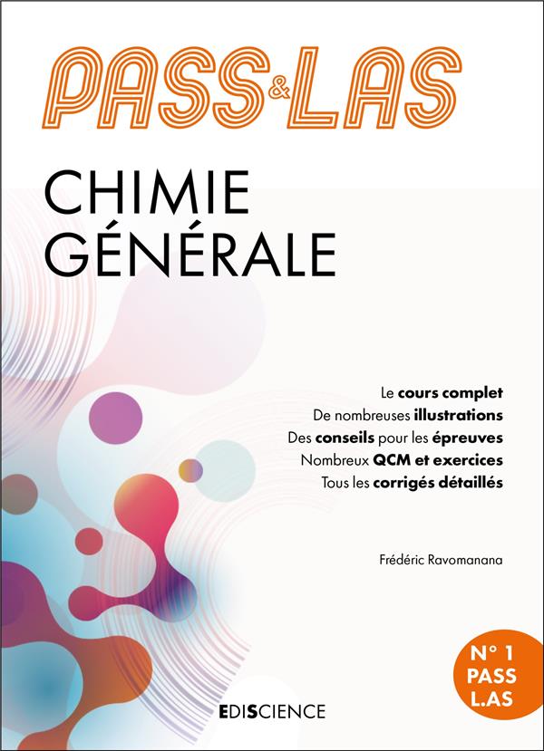 PASS #038; LAS UE1 CHIMIE GENERALE - RAVOMANANA FREDERIC - DUNOD