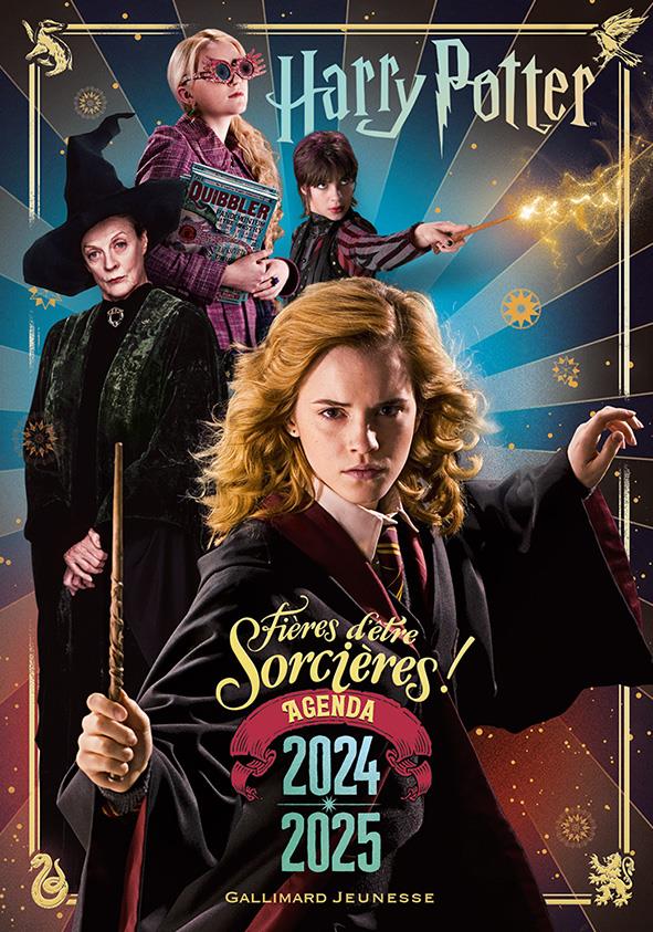 AGENDA OFFICIEL HARRY POTTER : FIERES D'ETRE SORCIERES (EDITION 2024/2025) - COLLECTIFS JEUNESSE - NC