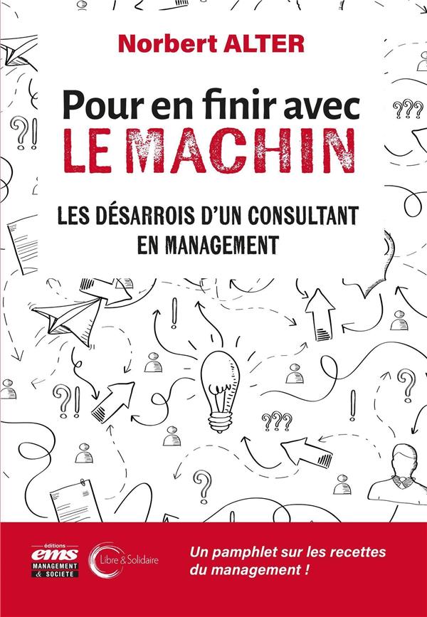 POUR EN FINIR AVEC LE MACHIN : LES DESARROIS D'UN CONSULTANT EN MANAGEMENT - ALTER  NORBERT - EMS GEODIF