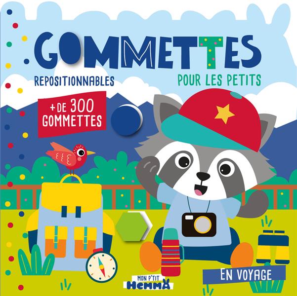 MON P'TIT HEMMA : GOMMETTES POUR LES PETITS : EN VOYAGE - CAROTTE ET COMPAGNIE - HEMMA