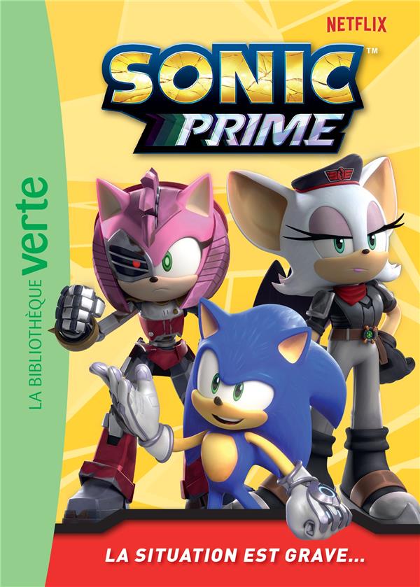 SONIC PRIME - T05 - SONIC PRIME 05 - LA SITUATION EST GRAVE... - SEGA - HACHETTE SONIC PRIME - T05 - SONIC PRIME 05 - LA SITUATION EST GRAVE... - SEGA - HACHETTE