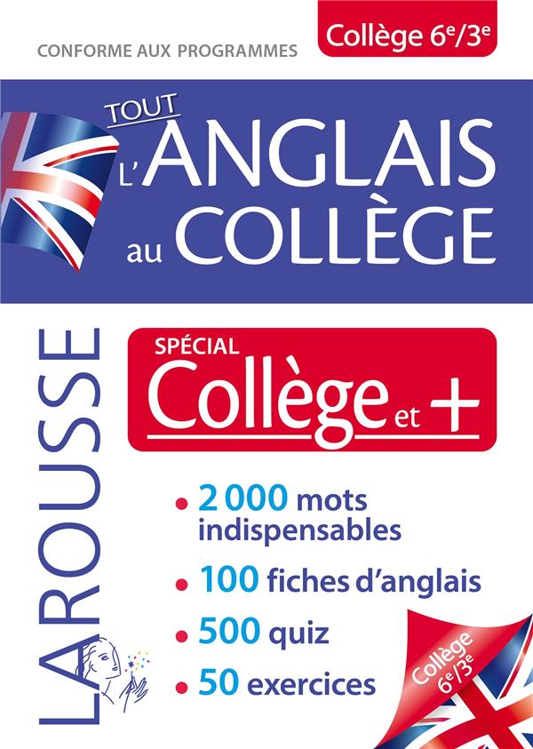 TOUT L'ANGLAIS AU COLLEGE - COLLECTIF - LAROUSSE