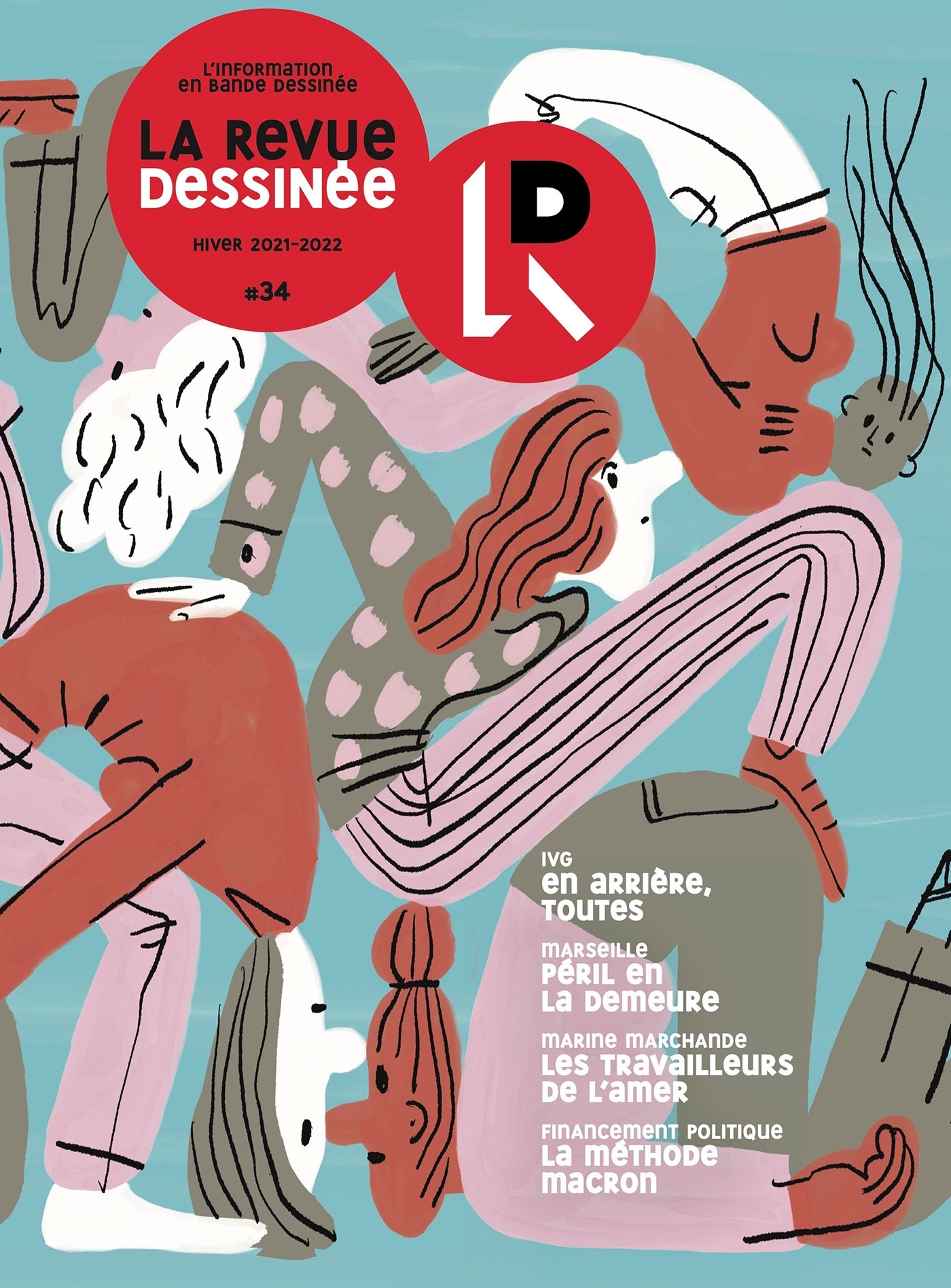 LA REVUE DESSINEE 34 -  ,  Collectif, Amélie Mougey - REVUE DESSINEE