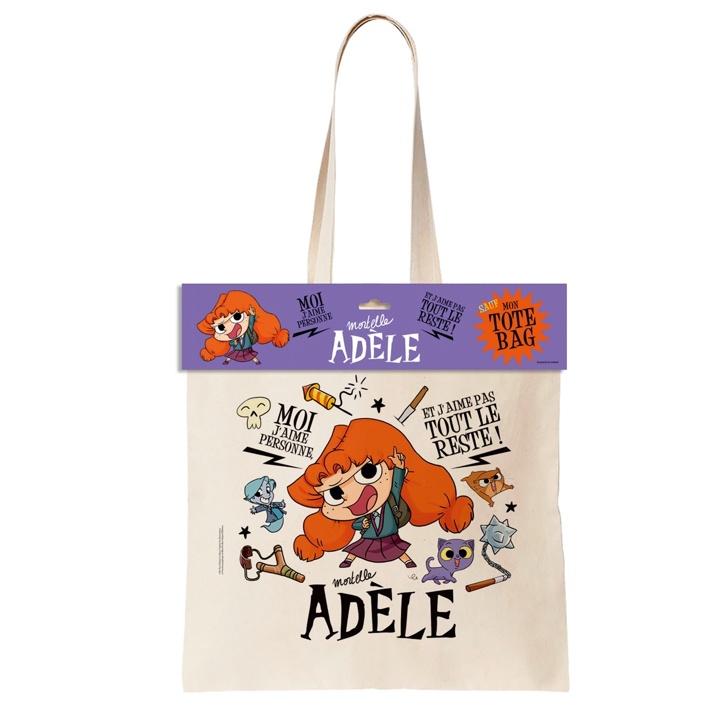 TOTE BAG MORTELLE ADELE - Mr Tan Mr Tan, Diane Le Feyer - BAYARD JEUNESSE