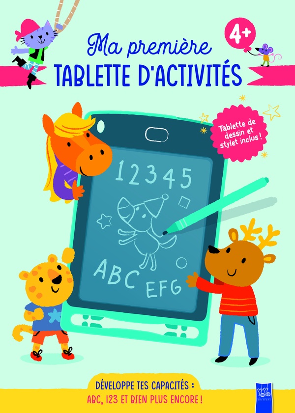 4+ ABC, 123 ET BIEN PLUS ENCORE - TABLETTE D'ACTIVITES - XXX - NC