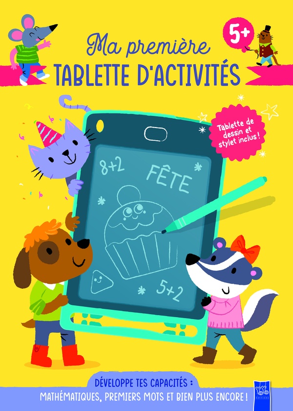 5+ MATHEMATIQUES, PREMIERS MOTS ET BIEN PLUS ENCORE - TABLETTE D'ACTIVITES - XXX - NC