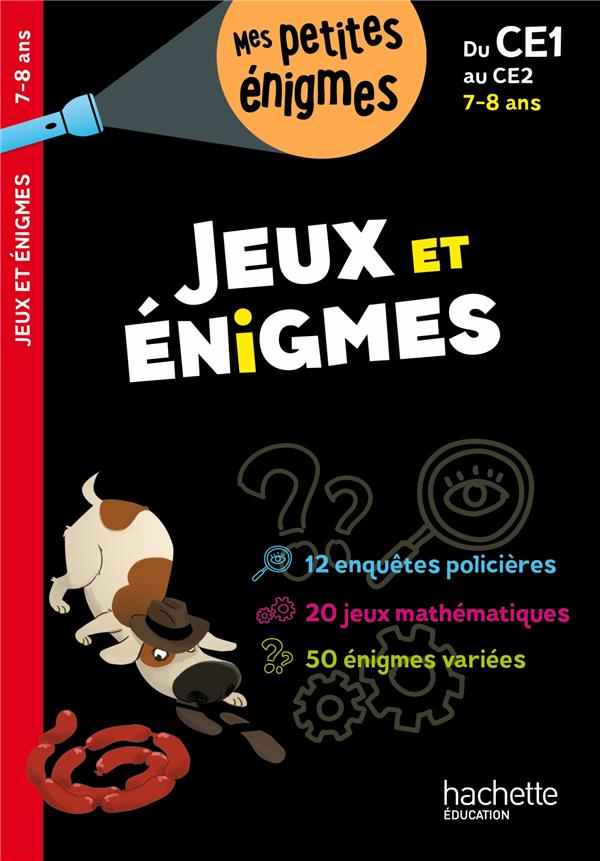 JEUX ET ENIGMES  -  DU CE1 AU CE2 - BERGER/LECREUX - HACHETTE