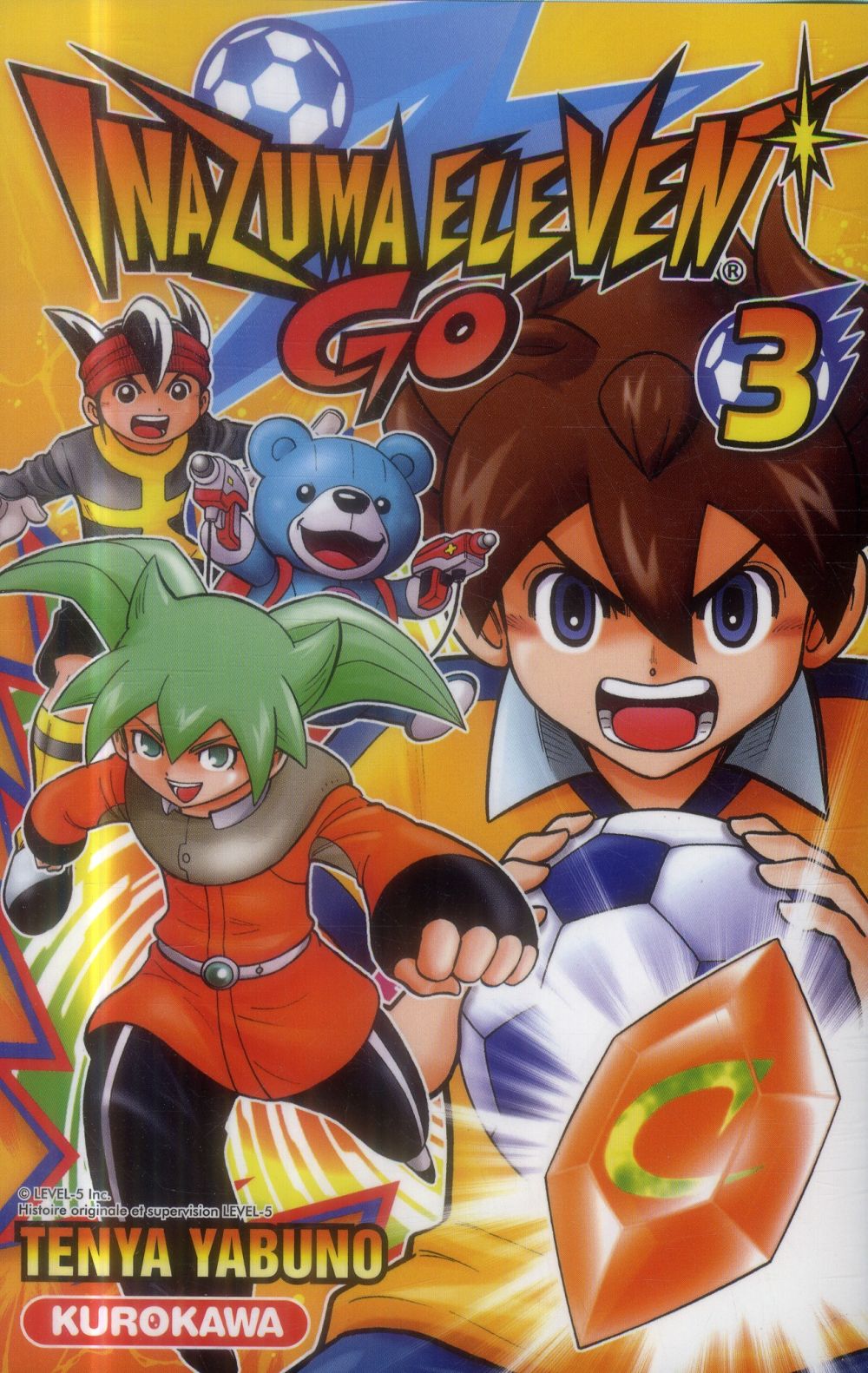 INAZUMA ELEVEN GO - TOME 3 - VOL03 - YABUNO TEN'YA - Kurokawa