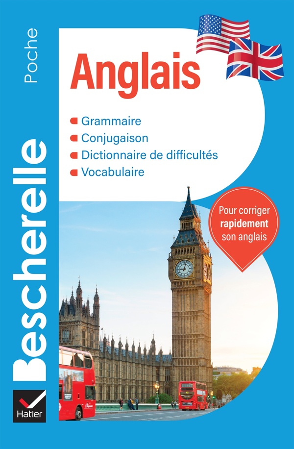 BESCHERELLE POCHE ANGLAIS - L'ESSENTIEL SUR LA LANGUE ANGLAISE - MALAVIEILLE/ROTGE - HATIER SCOLAIRE