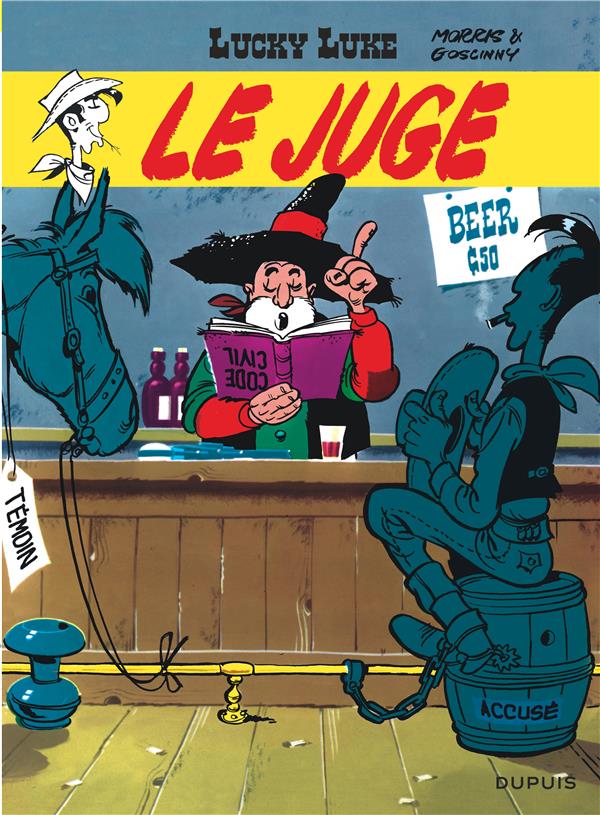 LUCKY LUKE TOME 13 : LE JUGE - MORRIS/GOSCINNY - DUPUIS