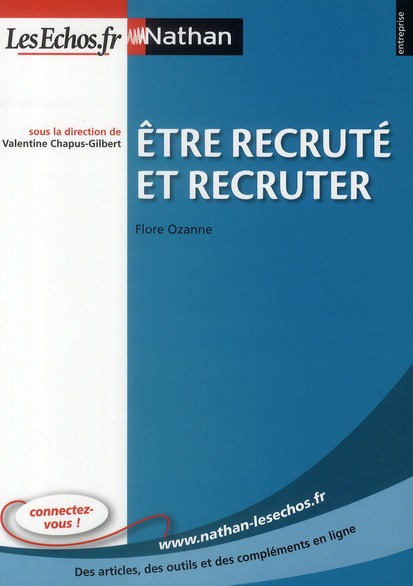 ETRE RECRUTE ET RECRUTER ENTREPRISE NATHAN - LESECHOS.FR - OZANNE  FLORE - NATHAN